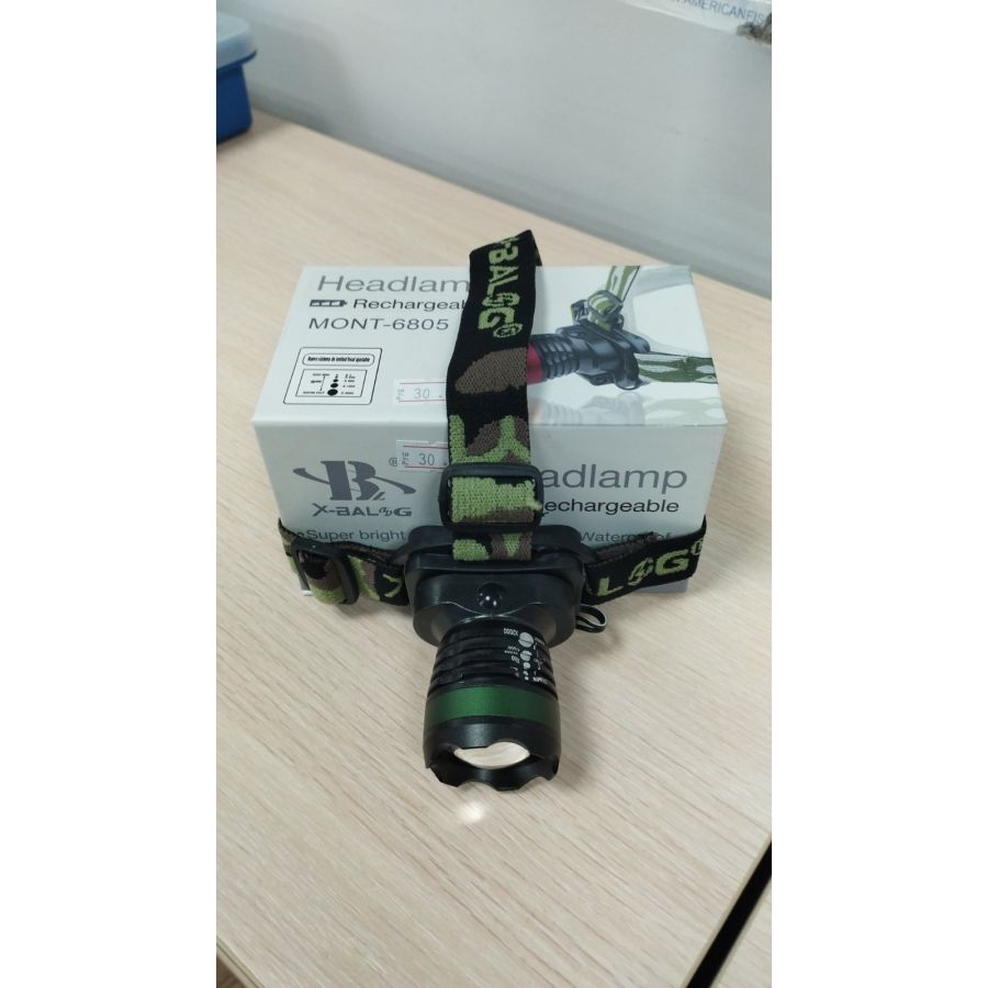Фонарь Headlamp налобный MONT-6805 YYC-6805-0