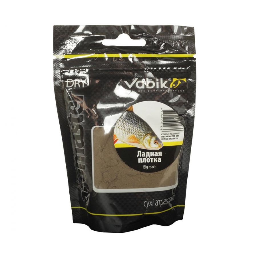 купить Аттрактант Vabik AROMASTER-DRY Крупная плотва 100г-0