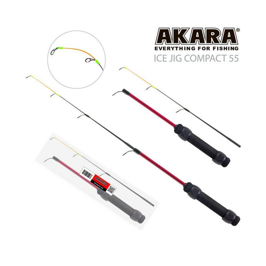 Удочка зимняя Akara Ice Jig Compact (15-28г) 55см-0