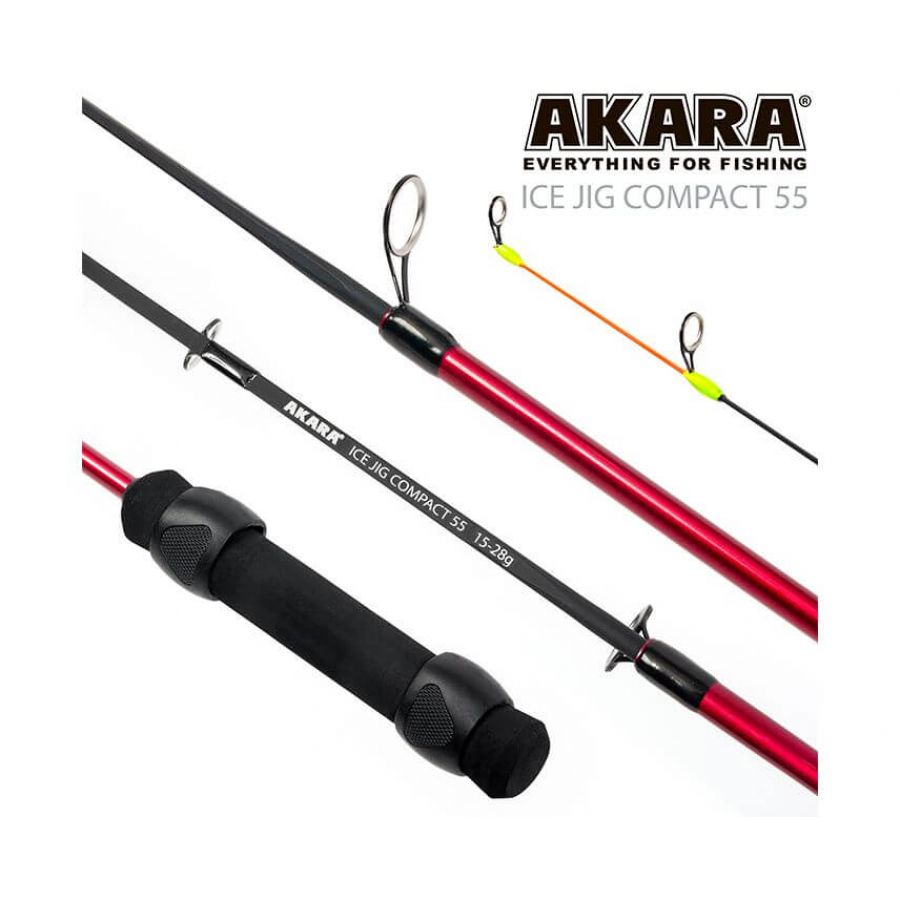 Удочка зимняя Akara Ice Jig Compact (15-28г) 55см-2