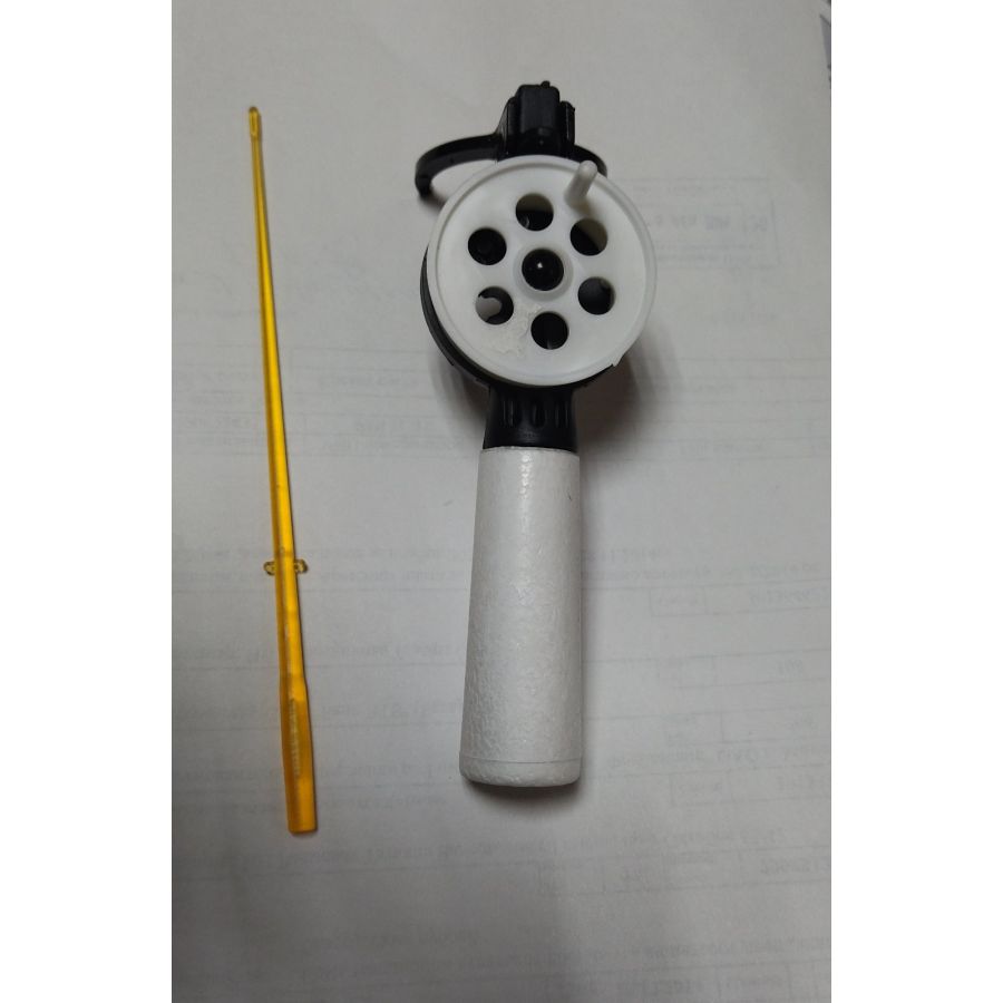 купить Удочка зимняя ручка пенопласт с кнопкой-0