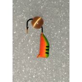 Мормышка вольфрамовая оранж. шар. d-3 1085131