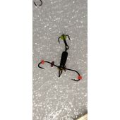 Стрекоза (2 плавающих крючка+тройник со стразом) 3мм 1,10гр 66 (и.-м. 412001)