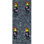 Мормышка DS Жук 0,28 гр d-2,5 черн,глаз розовый