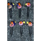 Мормышка DS Чертик классич. черный 0,18 гр d-1,5