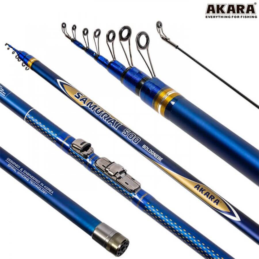 Удочка Akara Samurai Bolognese 4м 13'12" 10-30гр с/к-2