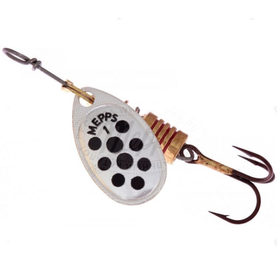 купить Блесна MEPPS AGLIA PTS 3 Noirs-0