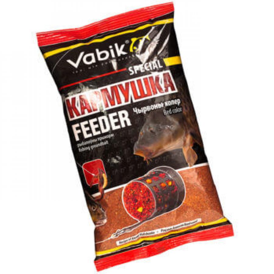Прикормка Vabik SPECIAL Фидер Красный 1кг-0
