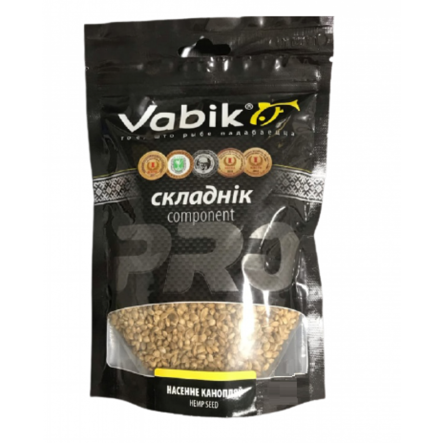 Компонент прикормки Vabik семена конопли 150г-0