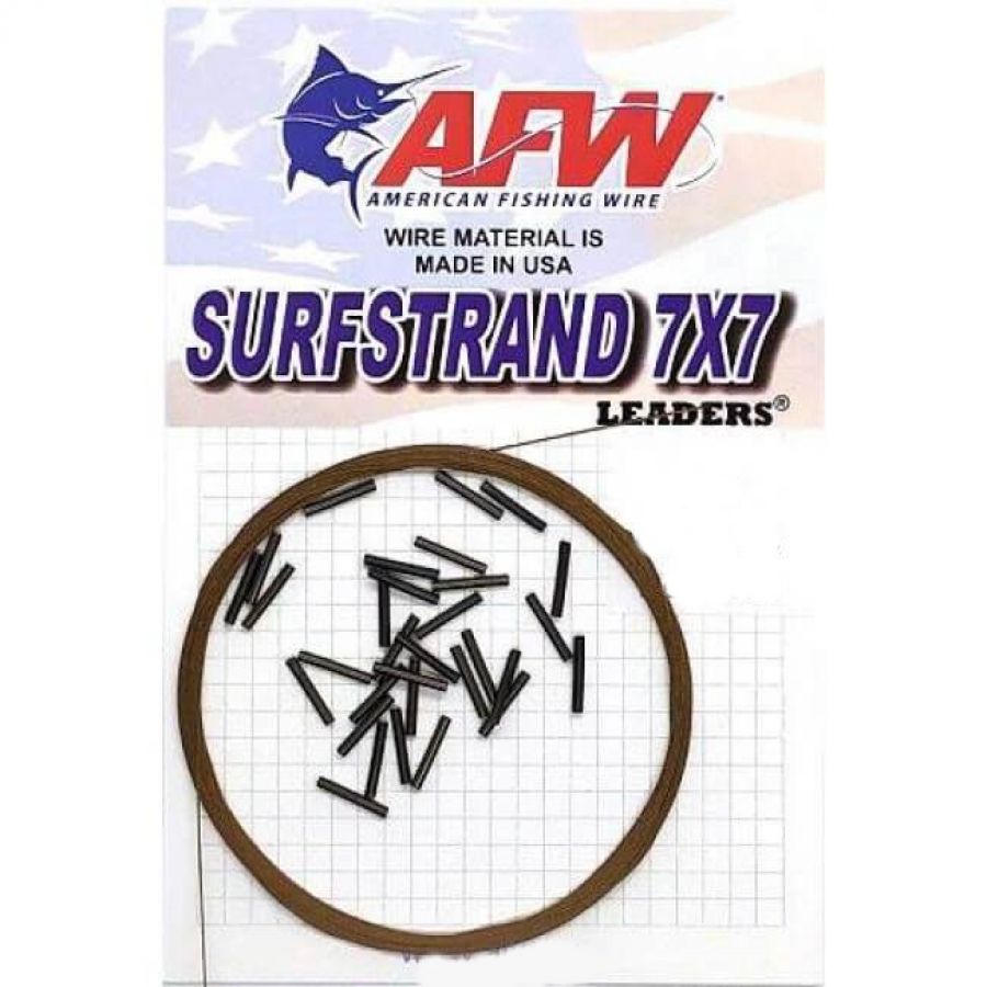 Поводковый материал AFW SURFSTRAND 7X7 18КГ 5М-0