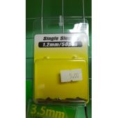 Трубка обжимная Single Sleeves 1.2mm50pcs