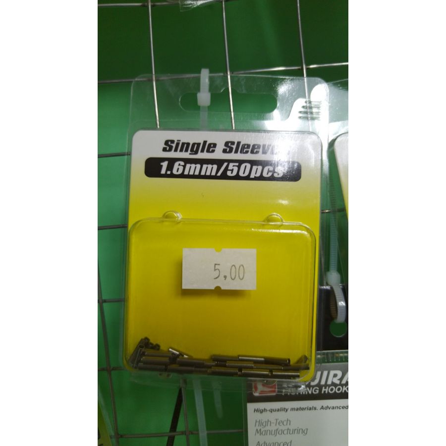 купить Трубка обжимная Single Sleeves 1.6mm50pcs-0