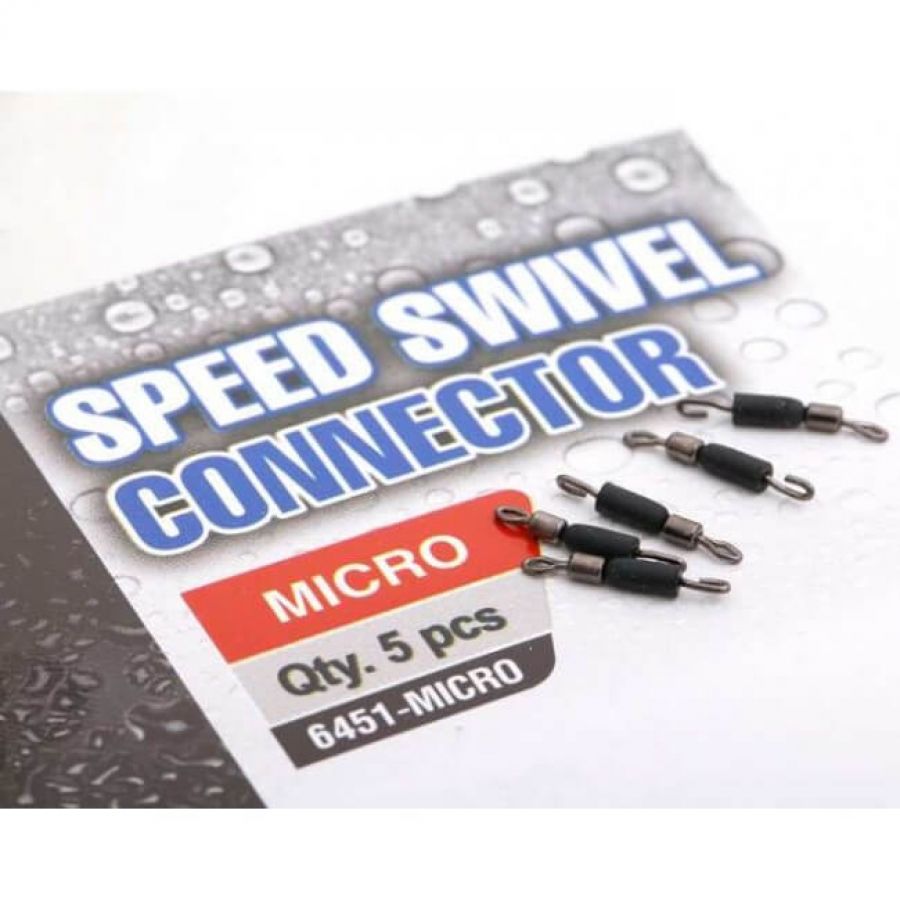 Вертлюг быстросъемный FLAGMAN Speed swivel connector MICRO 6451-Micro-0