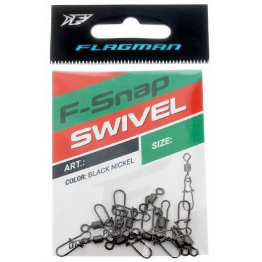 купить Вертлюг с застежкой Flagman F-Snap Swivel-0