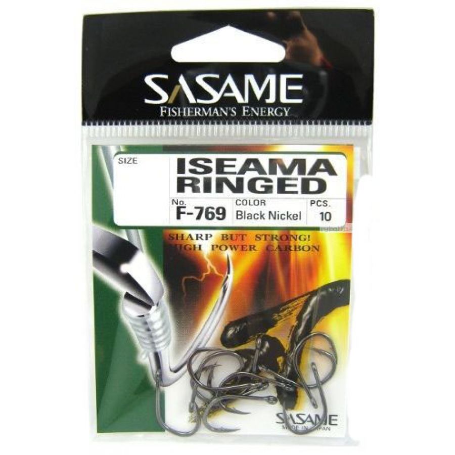 купить Крючок одинарный Sasame Iseama Ringed F-769 #6-0