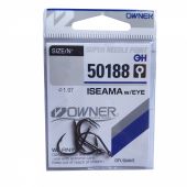 Крючок одинарный Owner 50188 Iseama with Eye #9