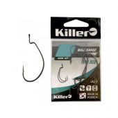 Крючок офсетный Killer Wide range worm big eye № 4