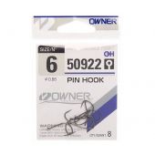 Крючок одинарный Owner 50922 Pin Hook #6