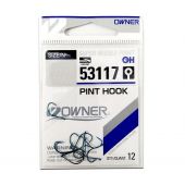 Крючок одинарный Owner 53117 Pint Hook #12 синий