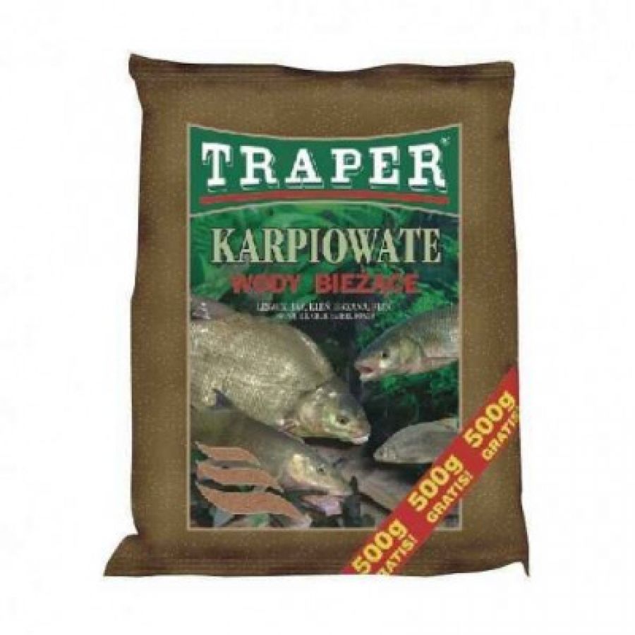 купить Прикормка Traper Базовая 2,5 кг wody (река) бежачая вода-0