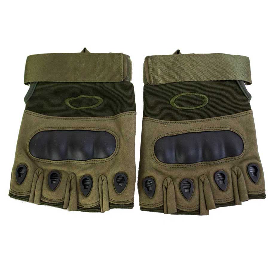 купить Перчатки ВК без пальцев олива-0