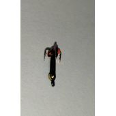 Мормышка Арсенал Черт d-1.5 мм 0,2 гр с золотой коронкой