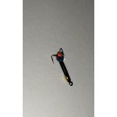 Чёрт Арсенал d-1,5 мм 0,3гр с золотой коронкой 