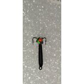 Мормышка Арсенал Черт d-1.5 мм 0,3 гр высокий черный