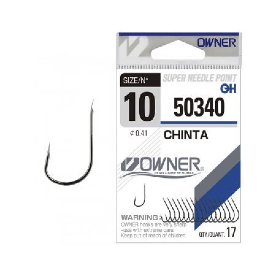Крючок одинарный Owner 50340 Chinta #10-0