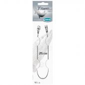 Поводок Контакт Titanium Light 20см-20lb(9,07кг)