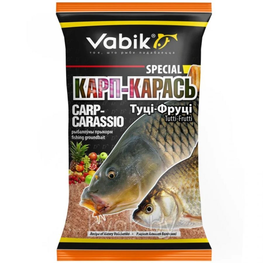 Прикормка Vabik SPECIAL Карп-Карась Тутти-Фрутти 1кг-0