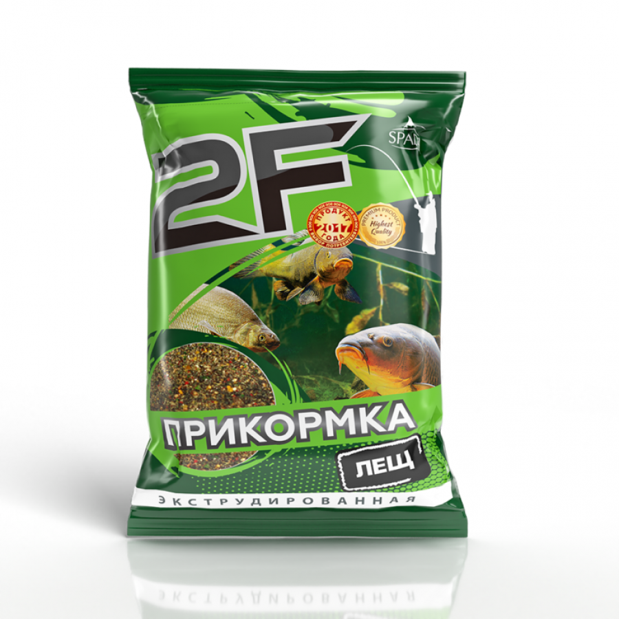 Прикормка SPADA 2F 1 кг Лещ черный-0