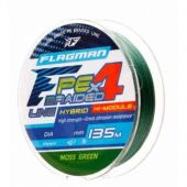 Плетенка Flagman Hybrid F4 135м Зеленая