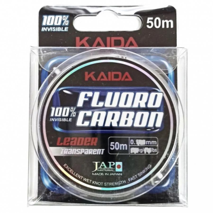 Леска Kaida Fluoro прозрачная 50м-0