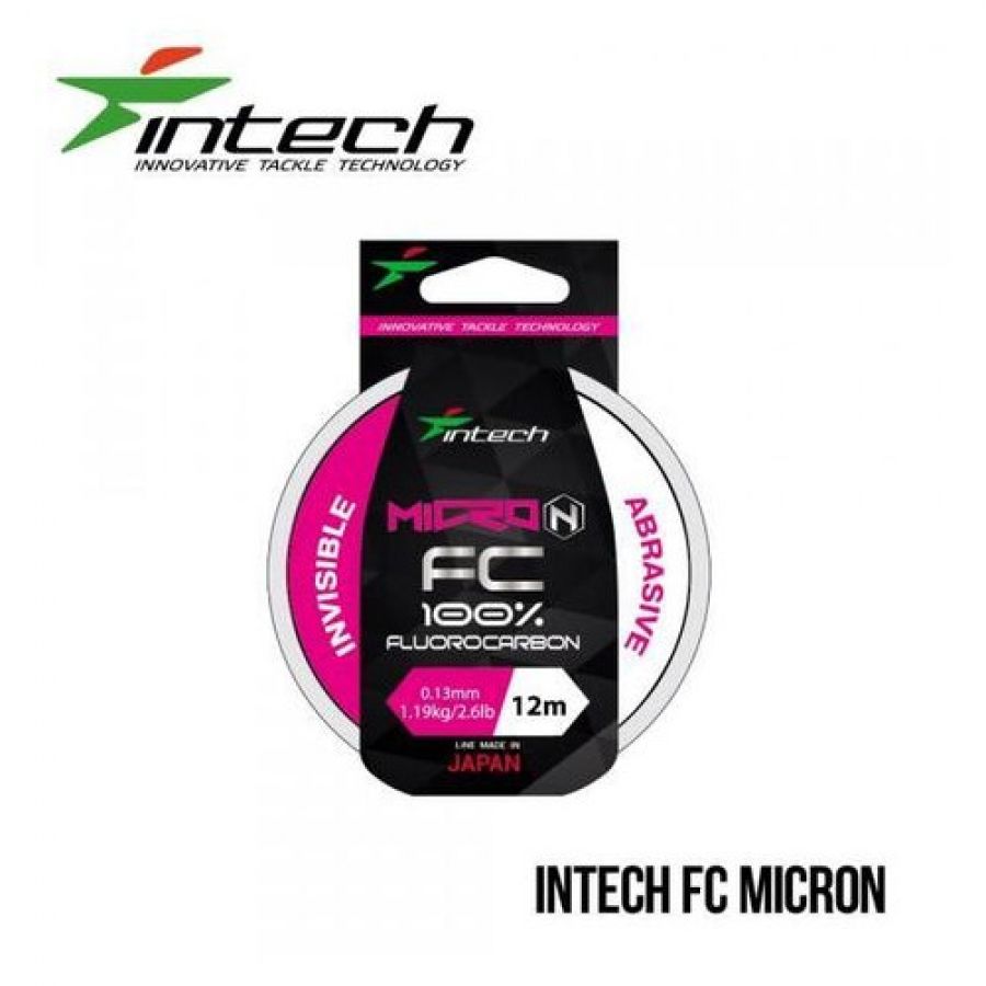 Флюорокарбон Intech FC Micron 12м #0.21 мм-0