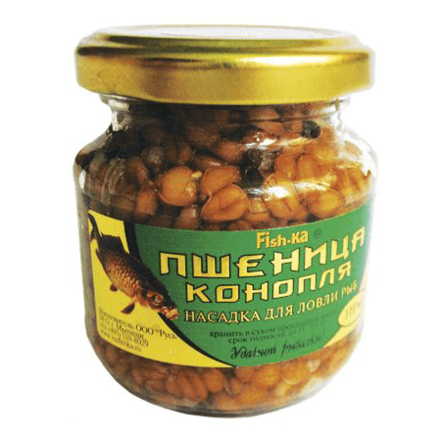 Насадка Fish-Ka пшеница-конопля Шоколад 110мл-0