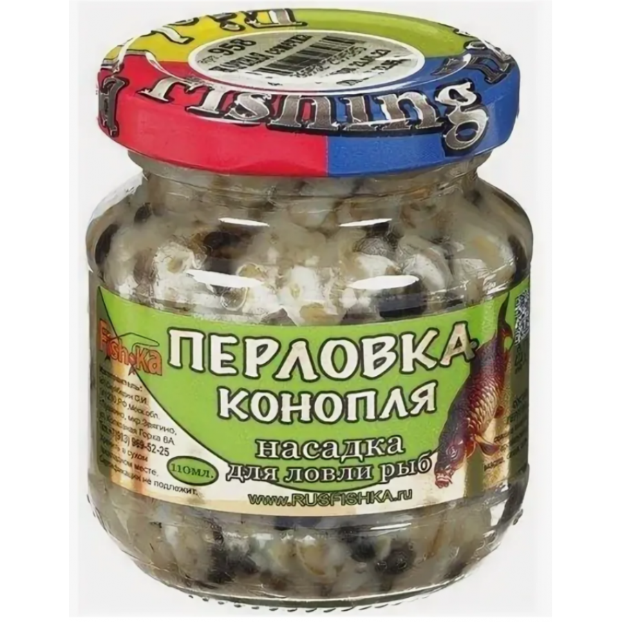 Насадка Fish-Ka Перловка-конопля Чеснок 110мл-0