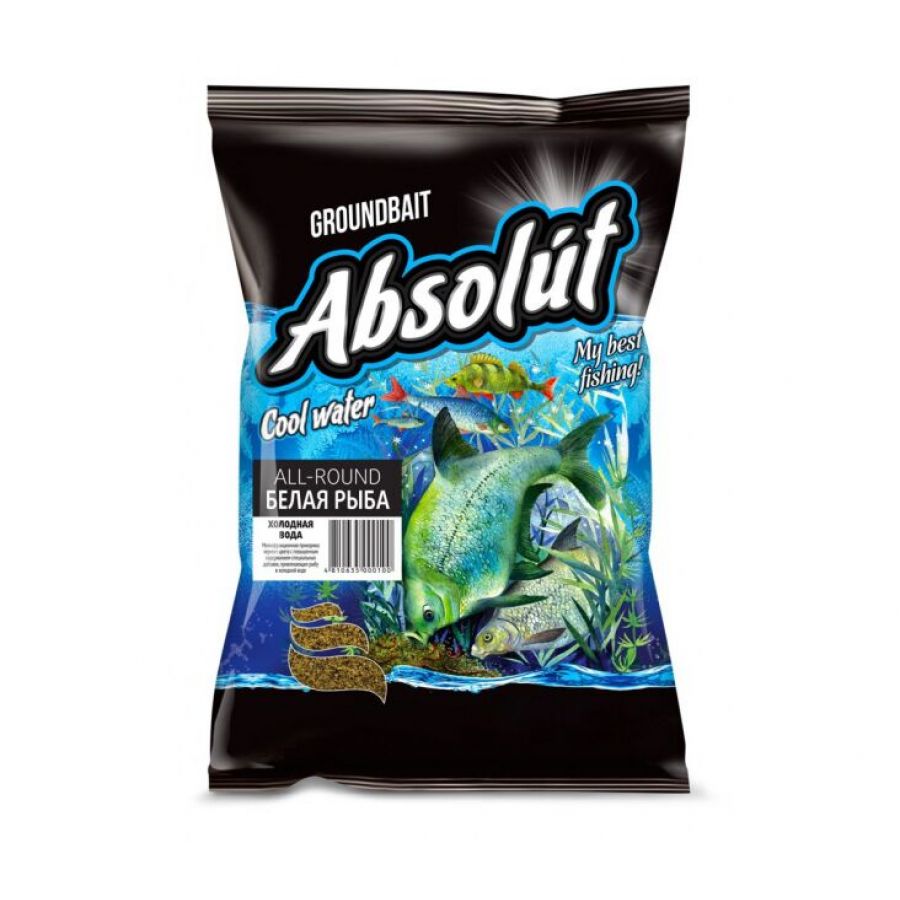 Прикормка рыболовная Absolut холодная вода 750гр Белая рыба-0
