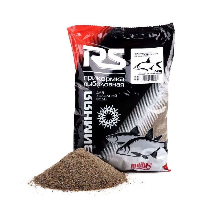 купить Прикормка RS Rutilus зимняя 750 гр Лещ черный-0