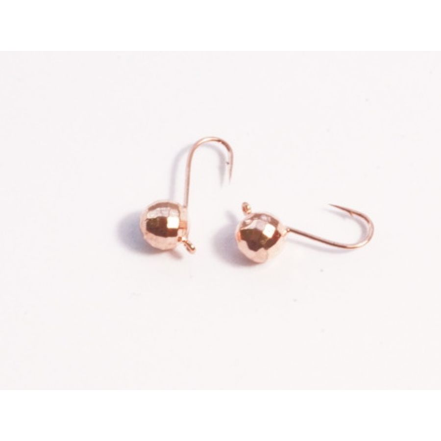 купить Мормышка DS Шар с большими гранями с ушком 0,24 гр d-3,0 медь-0