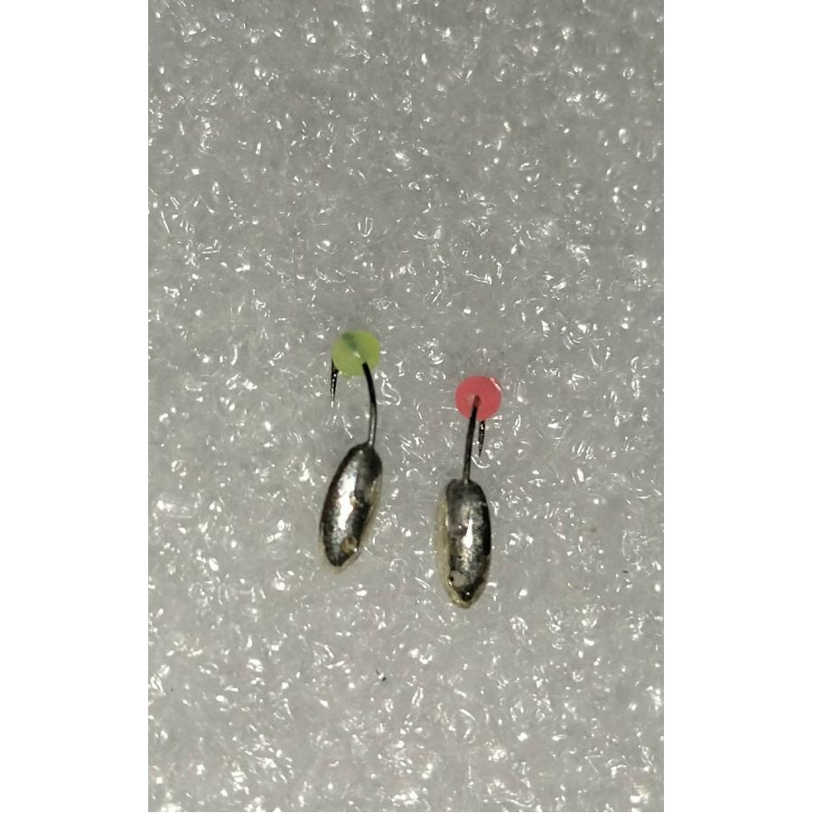 купить Мормышка DS Овсинка 0,38 гр d-3,0 никель-0