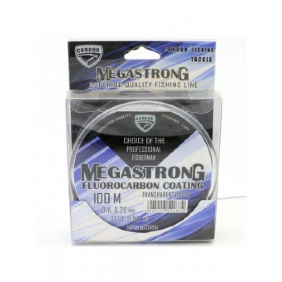 Леска CONDOR Megastrong Fluor coating 50м 0.22мм-0