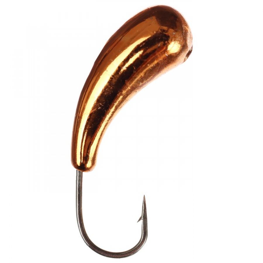 купить Мормышка Akara W Spider Чесночинка с отверст. золото 2,5 мм 0,35гр-0