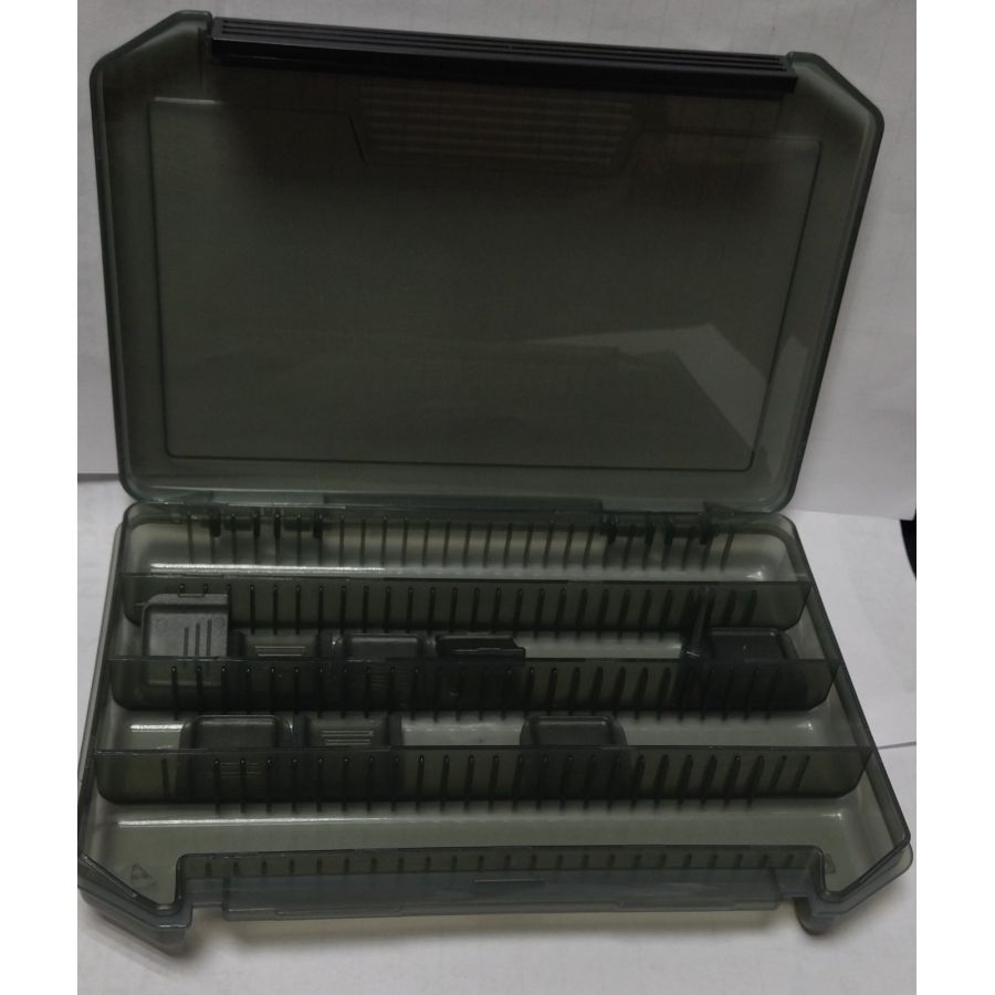 Коробка ВК для мелочей 18x10 см серая.-1