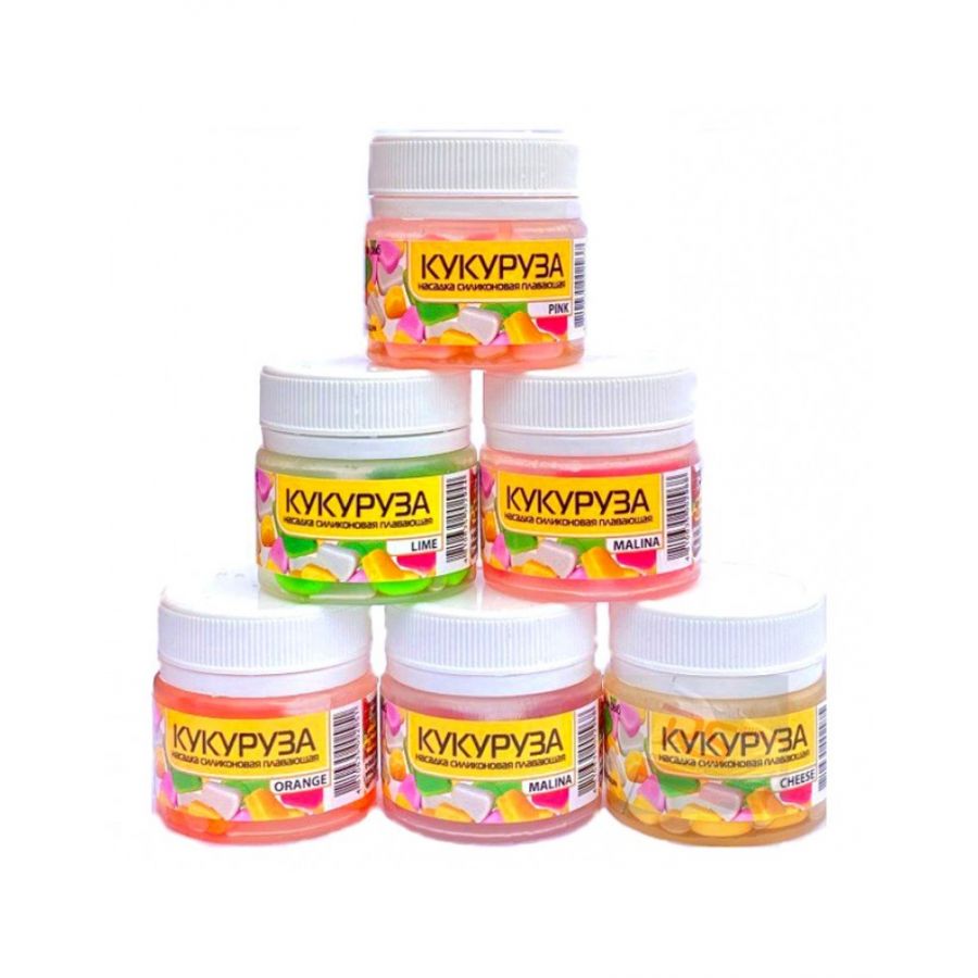 купить Насадка силиконовая плавающая RS Кукуруза ORANGE.-0