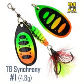 Блесна вращающаяся Pontoon21 TB Synchrony #1,5