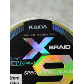 Плетенка KAIDA Spots Evolved X9 2D цвет спорт (черн.+зелен) 100м