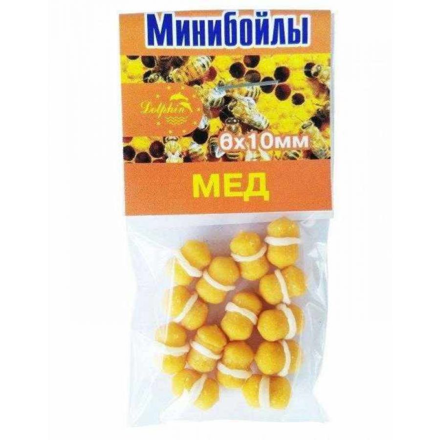 купить Бойлы Dolphin тонущие мёд-0