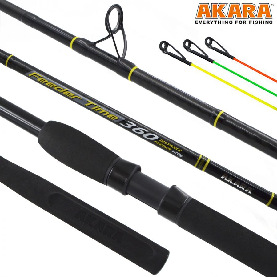 Фидер Akara Feeder Time Distance Feeder TX-40, 3.6 м, тест: до 80-100-120 г-0