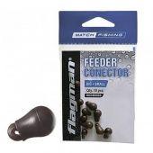 Коннекторы фидерные для поводка Flagman Big+Small Green 10 шт